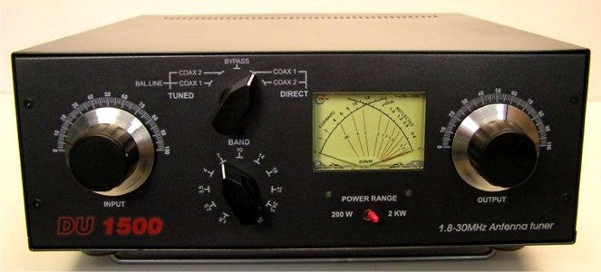 DU TUNER - DU-1500T Accordatore d'antenna 1,8-30 Mhz - 1500W